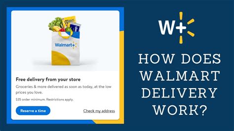 How does walmart delivery work. Things To Know About How does walmart delivery work. 